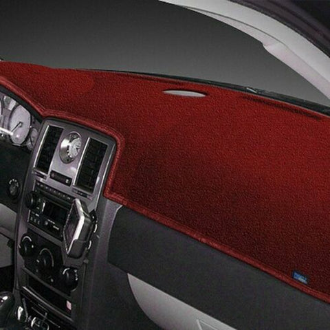 For Nissan Rogue 16-20 Dash Designs Dash-Topper Plush Velour Maroon Dash Cover