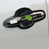 For Toyota Corolla 19-20 black titanium exterior outside door handle cover trim