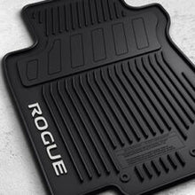 OEM NEW Front & Rear All Weather Floor Mat Set Black 14-20 Rogue 999E1-G2000