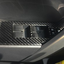For Toyota Corolla 2014-2019 Carbon Fiber Window Lift Panel Switch Cover Trim