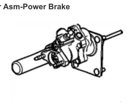 Genuine GM Hydro Brake Booster 19371364 AC Delco 178-1039