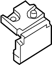 Nissan 24380-JG70B Fuse Holder.