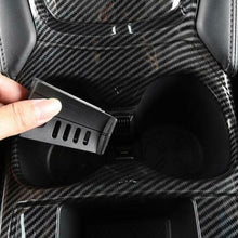 For Nissan Rogue 2014-2020 2WD ABS Carbon Fiber guiding drive Water cup Cover