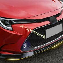 For Toyota Corolla Sedan 2020+ Front Bumper Lip Body Kit Spoiler Splitter 3pcs