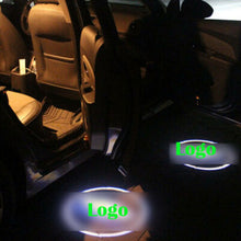 2PCS Wireless Courtesy Car Door Led Light Logo Shadow Projector Whitehead Eagle