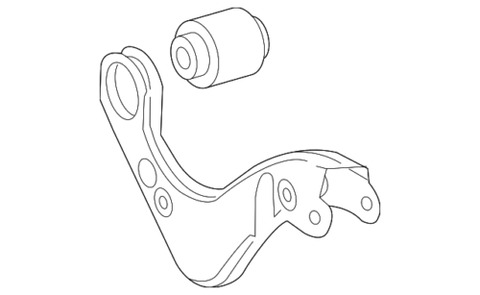 Genuine Toyota Upper Control Arm 48770-47010