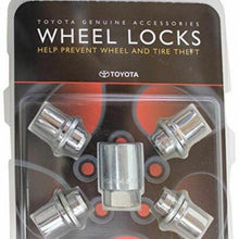 Genuine Toyota Aluminium/Alloy Wheel Lock Set (see compatibility) 00276-00900