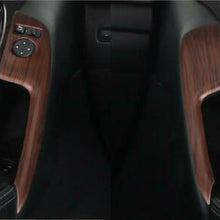 For Nissan Rogue 2014-2020 ABS Wood grain car Front door armrest cover trim 2pcs
