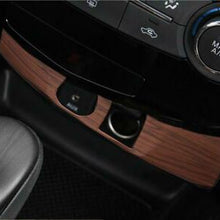 For Nissan Rogue 2014-2020 ABS Wood grain interior Cigarette lighter cover trim