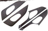 For Nissan Rogue 2014-2020 ABS Peach Wood grain Car inner door handle panel Trim