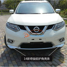 For Car Accessories Nissan Rogue X-Trail 2014 2020 Chrome Front Bumper Protector