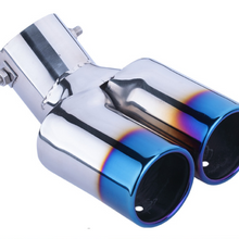 1xBlue Exhaust Pipes Tips Exhaust Muffler Tail Pipe for Toyota Corolla 2010-2021