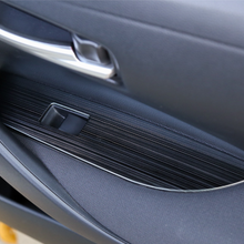 For 2019-2020 Toyota Corolla black titanium Window lift panel switch cover trim