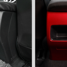 For Toyota Carolla 2019-2020 red rear air outlet vent Anti-kick panel trim 1pcs