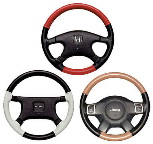 EuroTone 2 color Leather Steering Wheel Covers for Nissan Vehicles - Wheelskins