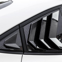 For Toyota Corolla 2019-2020 carbon fiber Rear Side Window Vent shutter trim