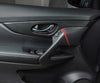 For Nissan Rogue 2014-20 ABS Carbon Fiber Car inner door handle panel Cover Trim