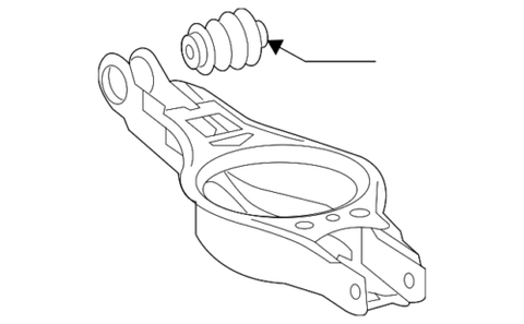 Genuine Toyota Lower Control Arm 48730-02060