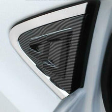 For Toyota Corolla 2019-2020 Carbon Fiber Rear Side Window Vent shutter trim 2*