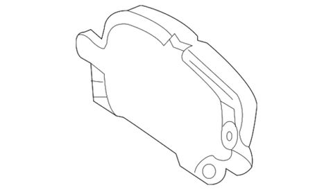 Genuine GM Brake Pads 23214903