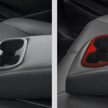 For Toyota Carolla 2019-2020 red inner rear water cup cover trim 1pcs