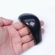 Carbon Fiber Style Gear Shift Knob Cover Trim For Nissan Rogue 2017 - 2020