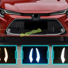 For Toyota Corolla 2020 L/LE/XLE LED Front bumper Daytime running lights blinker