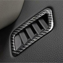 Car A/C Air Vent Cover Trim Carbon fiber look 3pcs For Nissan Rogue 2017 - 2020