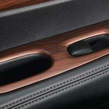 For Nissan Rogue 2014-2020 ABS Wood grain Car Window lift panel switch Trim 4PCS