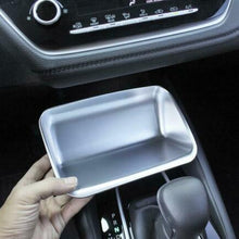 For Toyota Corolla 2019-2020 ABS silver Central trim storage box cover trim