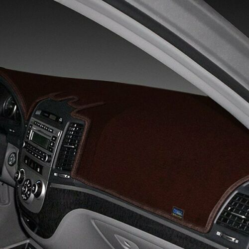 For Nissan Rogue 16-20 Dash-Topper Poly-Carpet Dark Brown Dash Cover