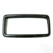 For Nissan Rogue 2014-2020 ABS Carbon Fiber Rear Row Air Outlets Vent Cover Trim