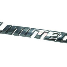 Chrome Metal Material Limited Rear Emblem Badge Sticker For Toyota Highlander