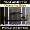 Fits 2020 Toyota Corolla Sedan (Rear Car) Precut Window Tint Kit - Premium Film