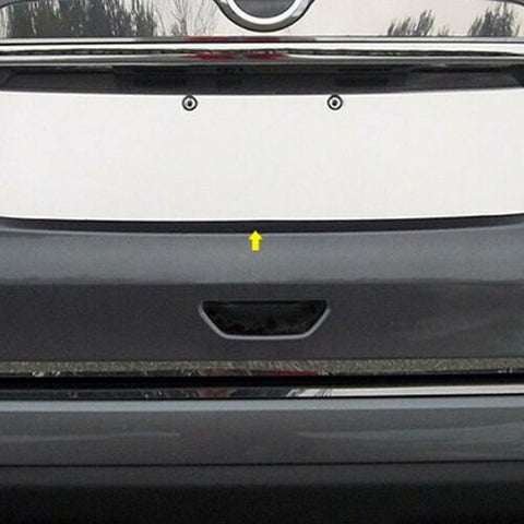 For Nissan Rogue 2014-2020 SAA Polished License Plate Trim