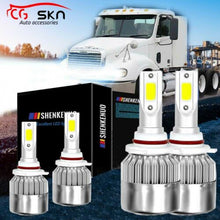 LED Headlights Conversion Bulb Kit for Freightliner Columbia 2004-2015 Low+ High