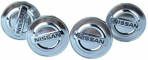 4X CHROME 54mm Wheel Center Cap FOR Nissan 370z Altima Maxima Murano 40342AU510