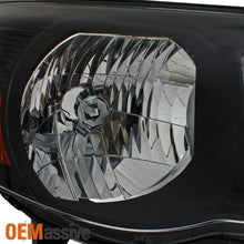 Fits 2005-2011 Toyota Tacoma Black Headlights Lamps Replacement 06 07 08 09 10