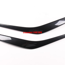 2pcs For 2019-2020 Toyota Corolla ABS Carbon fiber car Inside door armrest trim
