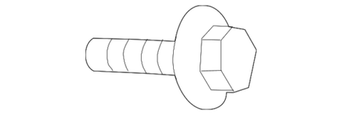 Genuine Toyota Headlamp Assembly Screw 90159-60621