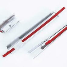 For Nissan Rogue 2014-2020 ABS Chrome Car Rear Window rain Wiper Cover Trim 3pcs