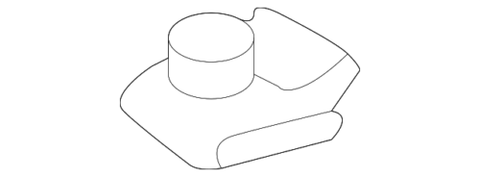 Genuine Toyota Access Cover Nut 90179-06104