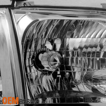 Fits 2005 06 Toyota Tundra Double | Crew Cab Headlights with Corner Lights Pair