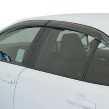 For Toyota Corolla 20 Side Window Deflectors Tape-On Smoke Front & Rear Side