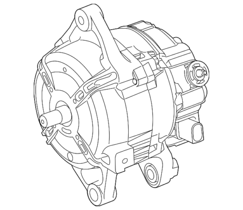 Genuine Toyota Alternator 27060-0T230