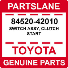 84520-42010 Toyota OEM Genuine SWITCH ASSY, CLUTCH START