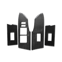 For Toyota Corolla 2014-2019 Carbon Fiber Window Lift Panel Switch Cover Trim