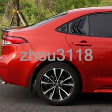 4pcs Rear Quarter Panel Window Side Louvers Vent Trim For 2020 Toyota Corolla