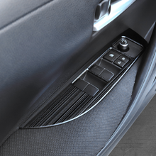 For 2019-2020 Toyota Corolla black titanium Window lift panel switch cover trim