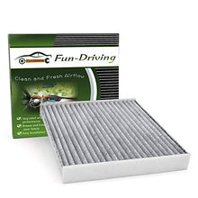 FUN-DRIVING Macrofiber Cabin Air Filter,Microfilter,Long-Fiber,Replacement for 64119237554/64119237555